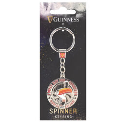 Guinness Spinning Keyring Toucan