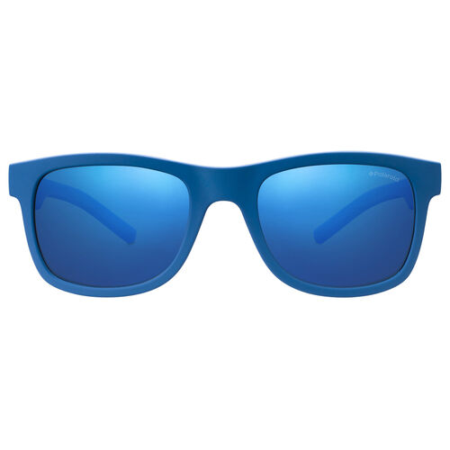Polaroid PLD 8020/S Blue Rectangular Sunglasses