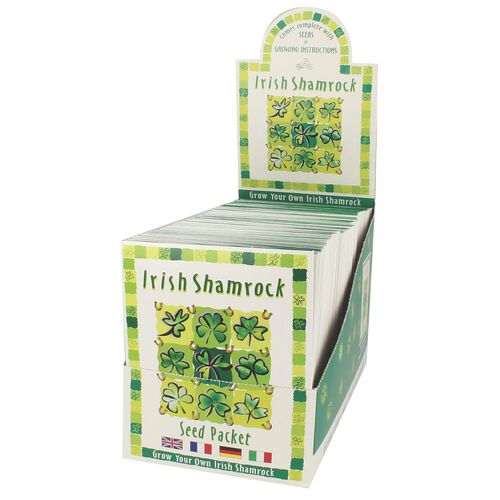 Irish Memories Shamrock Seed Packet