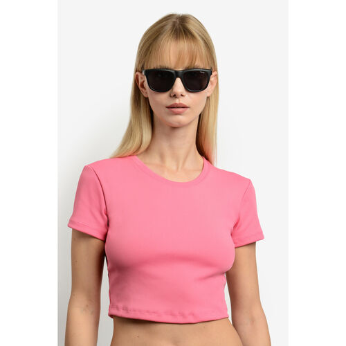 Polaroid PLD 2163/S Black Rectangular Sunglasses