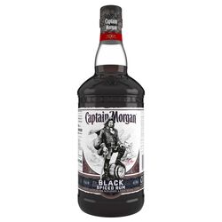 Captain Morgan Black Spiced Rum 1L