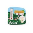 Irish Memories Cottage Thermometre Resin Magnet