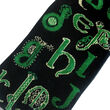 Book of Kells Book of Kells Celtic Alphabet Mens Socks One Size