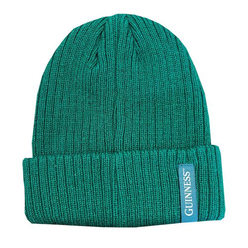Guinness Spring Green Knit Turnup Hat