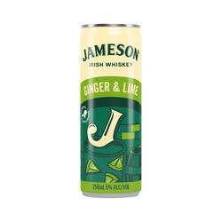 Jameson Jameson Ginger Ale & Lime can 25cl