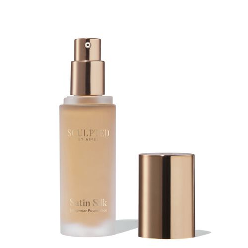 Sculpted by Aimee Satin Silk Longwear Foundation Tan Golden 5.4W