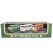 Souvenir Diecast Tricolour VW Triple Set