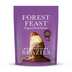FOREST FEAST Forest Feast Belgian Milk Chocolate Brazils 120g