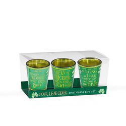 Souvenir Lucky Clover Shot Glass Set