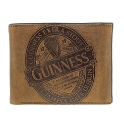Guinness Brown Leather Wallet