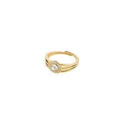Pilgrim Fiorentina Recycled Ring Gold