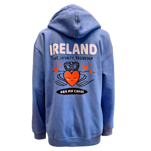 Traditional Craft Adults Ireland "Grá Mo Chroí" Hoodie XS