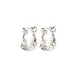  Trust Recycled Hoop Earrings Silver