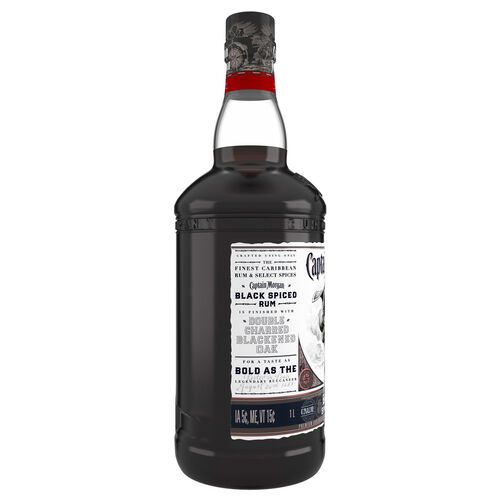 Captain Morgan Black Spiced Rum 1L