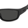 Polaroid PLD 2166/S Black Rectangular Sunglasses