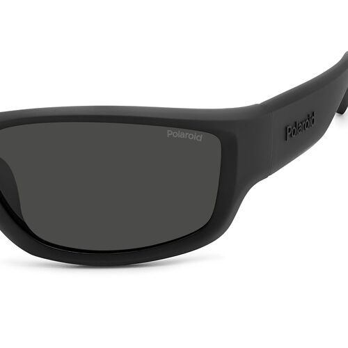 Polaroid PLD 2166/S Black Rectangular Sunglasses