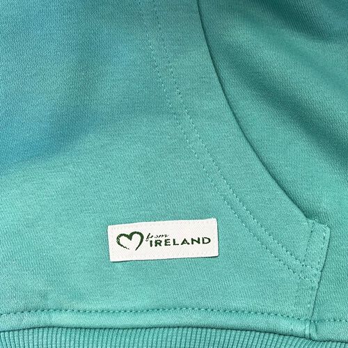 Irish Memories Ocean Green Celtic Nation Hoodie XL