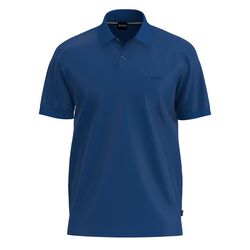 Boss Pallas Regular-fit polo shirt in cotton Blue