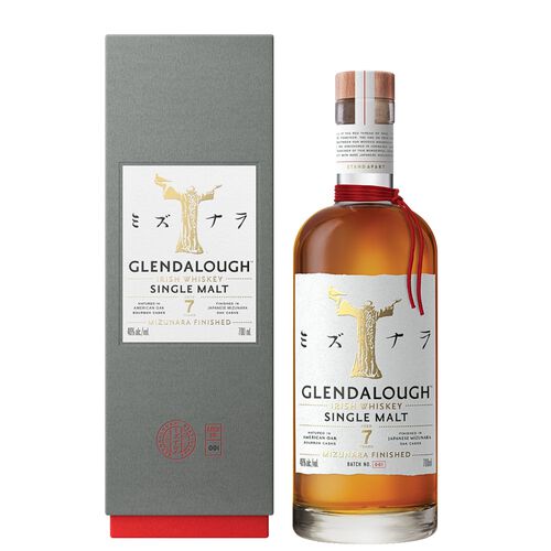 Glendalough 7 Year Old Mizunara Single Malt Irish Whiskey 70cl