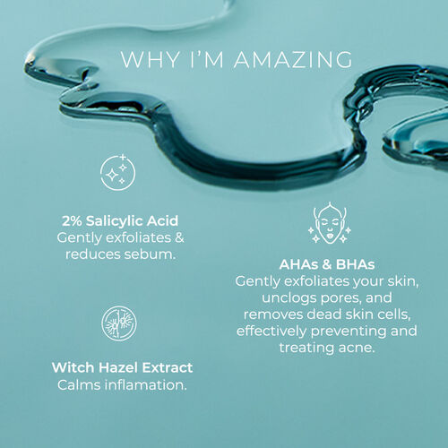 Ella & Jo Clear Skin AHA & BHA Clarifying Liquid 100ml