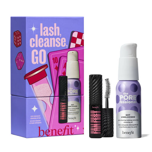 Benefit Lash Cleanse Go Set 49ml