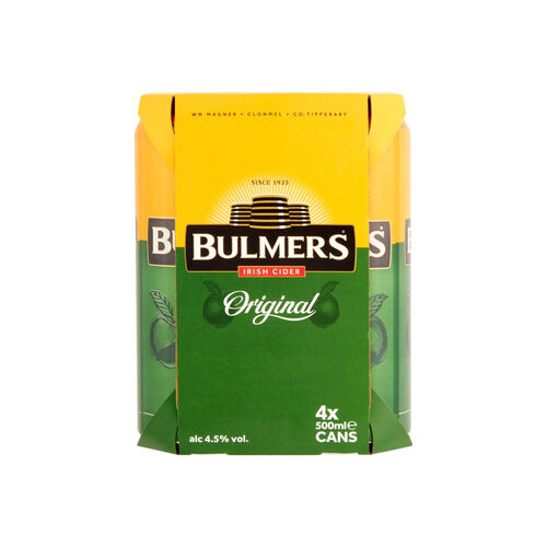 Bulmers Bulmers Original Irish Cider 4x50cl