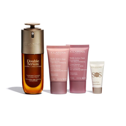 Clarins Double Serum & Multi-Active Routine