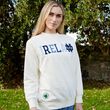 Notre Dame Cream & Blue Ireland Sweatshirt M
