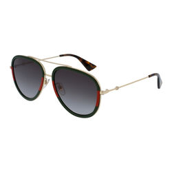 Gucci GG0062S-003 Pilot Sunglasses