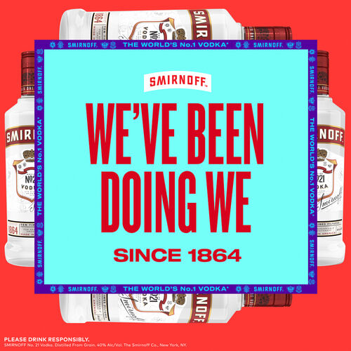 Smirnoff No. 21 Vodka  1L