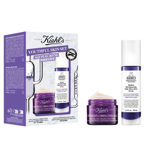 Kiehls Youthful Skin Travel Exclusive Set