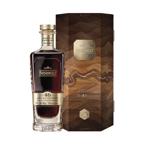 Bushmills 46 Year Old Single Malt Irish Whiskey 70cl