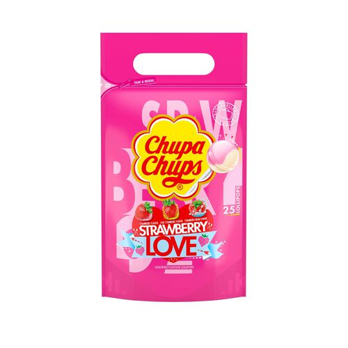 Chuppa Chups Chupa Chups Pouch Bag Strawberry Love