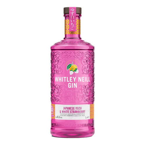 Whitley Whitley Neil Japanese Yuzu White Strawberry Gin 1L