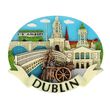 Magnet Map Dublin Resin Magnet