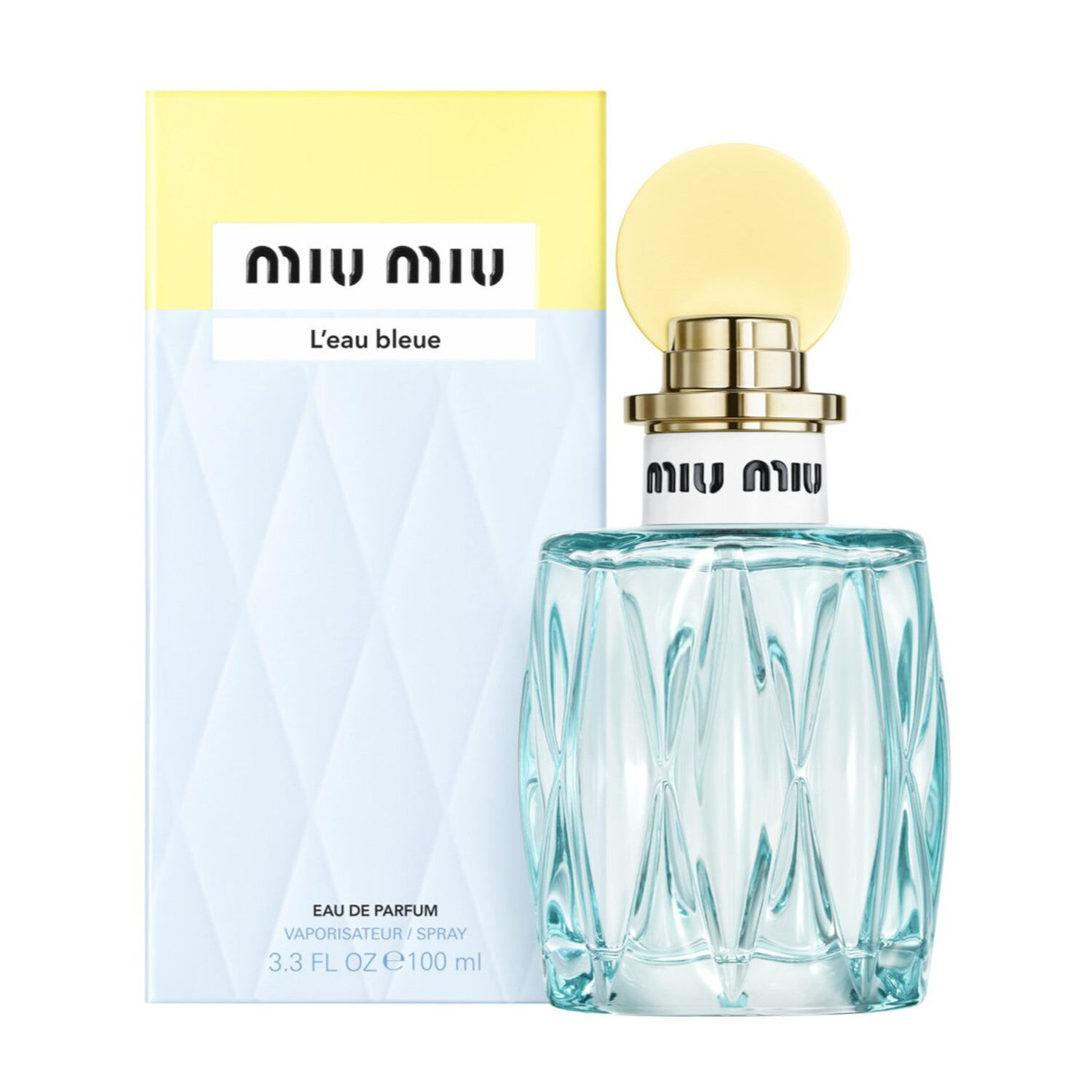 香水(女性用) MIU MIU L'Eau Bleue 50ml EDP Miu Miu Eau Bleue Eau de Parfum 50ml | Airport Duty Free Shopping