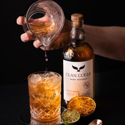 Clan Colla 7 Year Old Single Grain Rum Finish 70cl