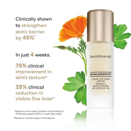 bareMinerals Skinlongevity Long Life Herb Serum 15ml