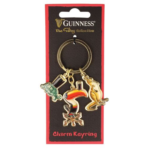 Guinness Toucan Charm Keyring