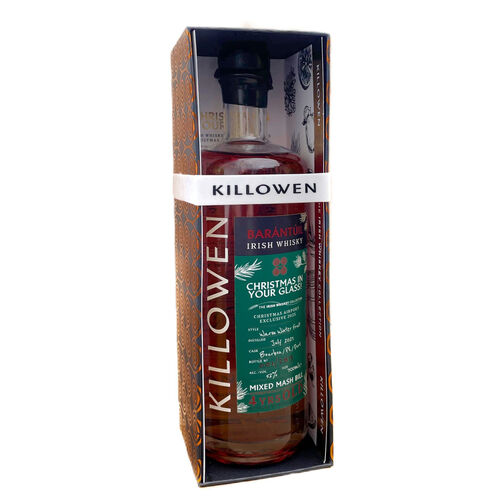 Killowen Killowen Barantuil Irish Whiskey 70cl Christmas Limited Edition