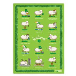 Souvenir Sheep Tea Towel