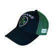 Lansdowne Adults Black Green Baseball Cap With Shamrock 