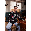 Guinness All-Over Smiley Pint Santa Jumper XS