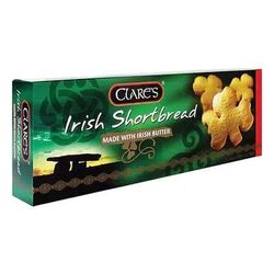 Clares Clares Irish Shortbread Biscuits Shamrock Shaped 135g