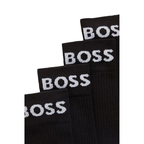 Boss Mens Socks 2 Pack Black Sport