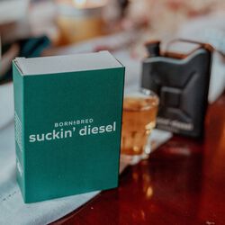 Irish Memories Suckin Diesel Hip Flask
