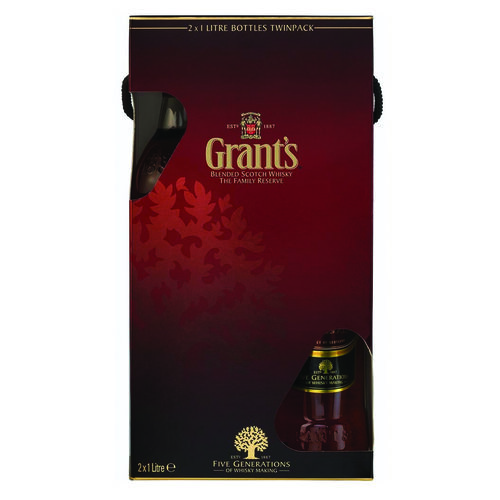 Grant's Grant's Triple Wood Blended Scotch Whisky 40% 2x1L