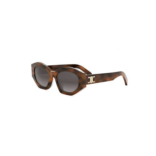 Celine Triomphe Sunglasses in Blonde Havana