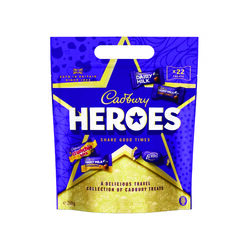 Cadbury Dairy Milk Heroes Pouch 250g 0