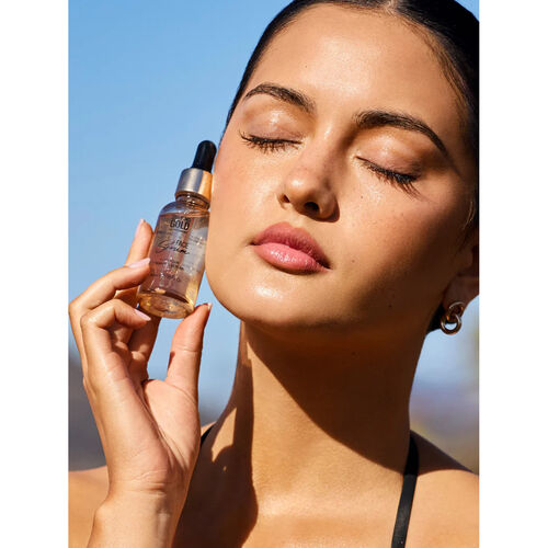SOSU Cosmetics Dripping Gold Clear Tanning Serum Face Drops